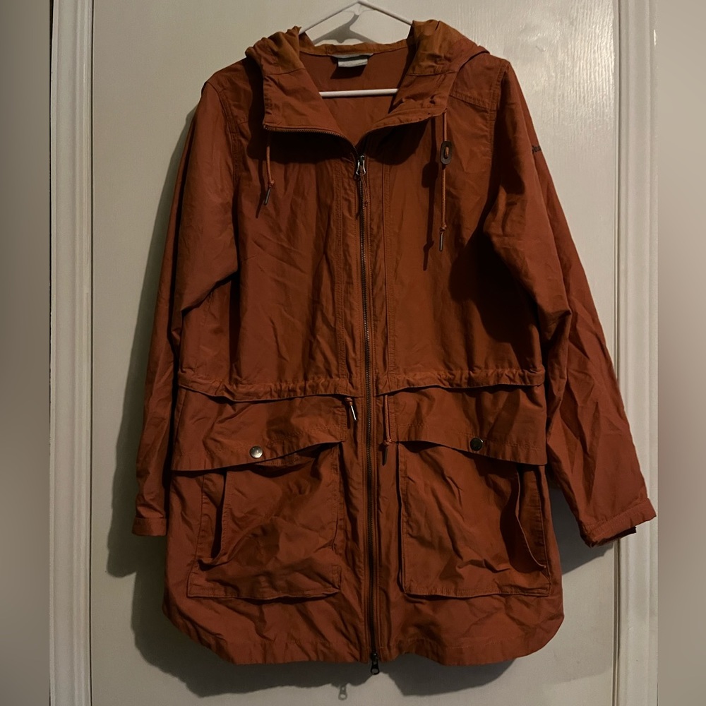 Reduced Price gorgeous rust orange/red Columbia jacket!